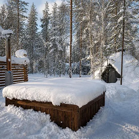 Log Otsonpesae With Lappish Hut Domek alpejski